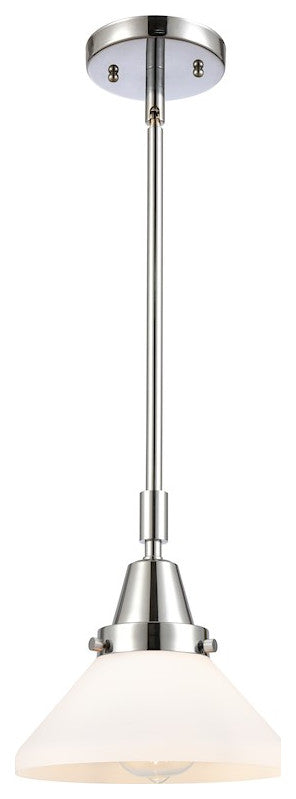 Innovations Lighting 447-1S-PC-G4471-LED Caden 1 Light 8" Mini Pendant