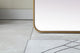 Soft Corner Metal Rectangle Full Length Mirror 30X60 Inch, Brass