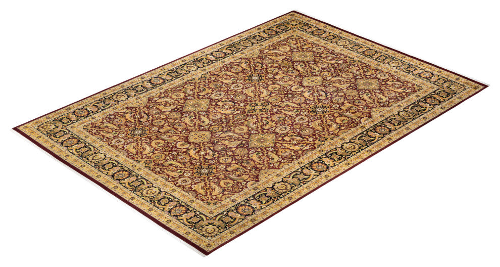 Mogul, One-of-a-Kind Hand-Knotted Area Rug Red, 10' 1" x 13' 9"