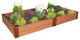 Classic Sienna Raised Garden Bed 4'x8'x11", 1" profile
