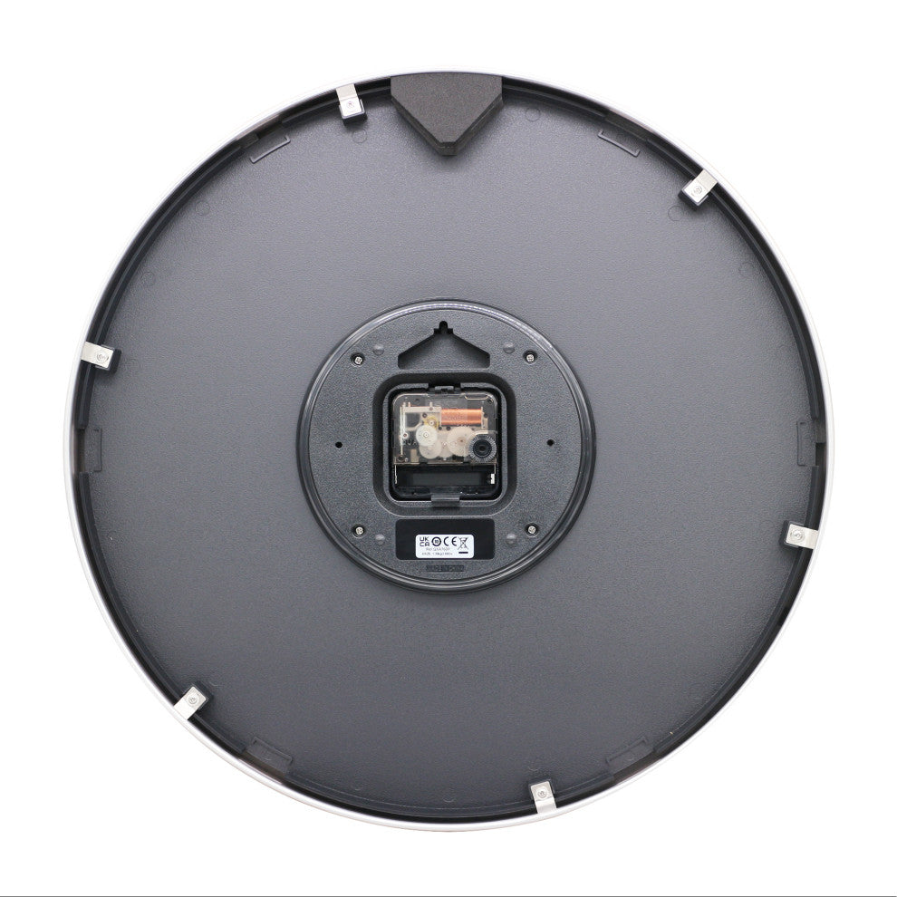 Noir 16" Wall Clock