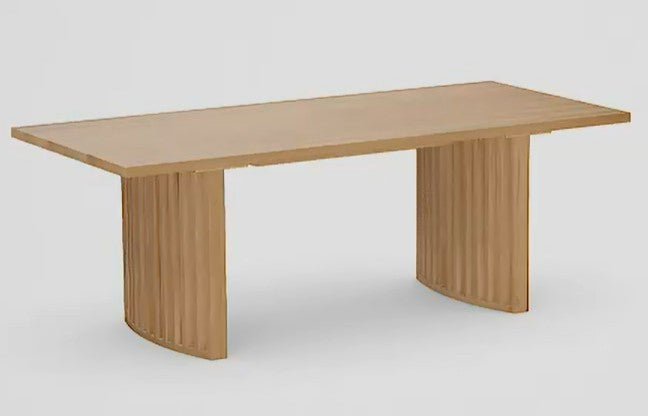 Zither 118" Dining Table, Ginger