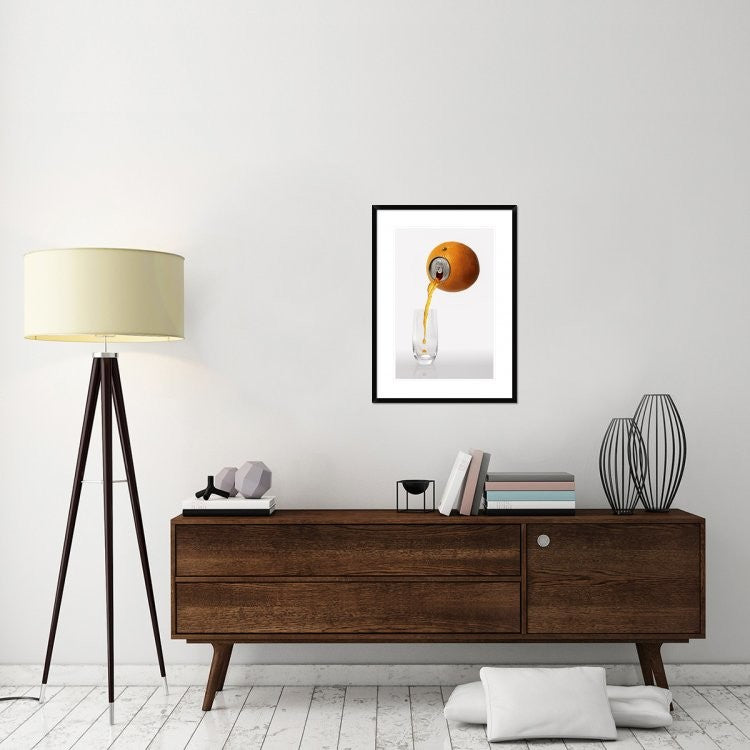 "Natural Refreshment." Framed Digital Print by Jesus M. Garcia, 24x32"