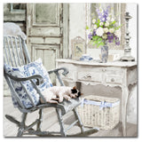 The Macneil Studio 'Rocking Chair' Canvas Art, 18"x18"