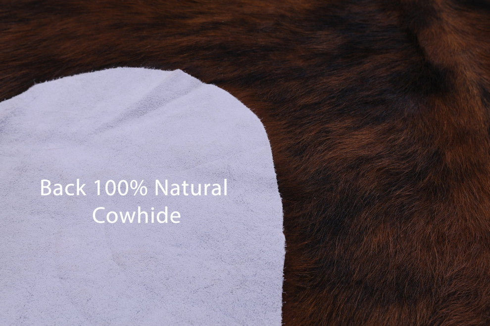 Brindle Natural Cowhide Rug 6' 0" X 5' 5" C1734