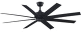 Fanimation Levon Custom-KIT-64 Levon Custom 64" 8 Blade Indoor / - Black