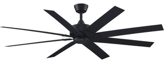Fanimation Levon Custom-KIT-64 Levon Custom 64" 8 Blade Indoor / - Black