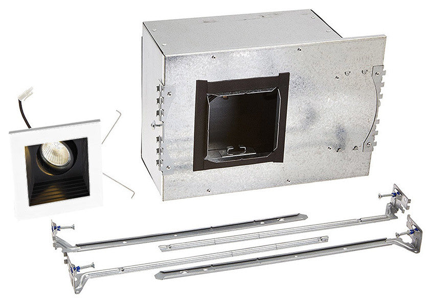 Mini Multiple LED Single-Light Housing With and-Light 3500K Flood, Black