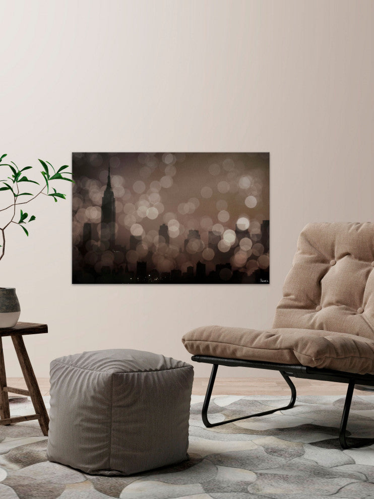 "NY Sleeping" Fine Art Canvas Print, 60"x40"