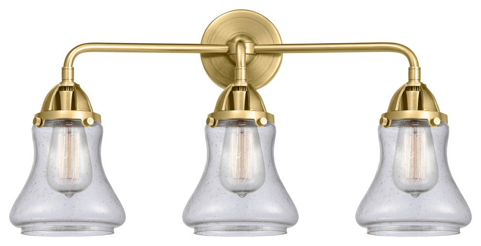 Innovations 288-3W-SG-G194 3 Light 24" Vanity Light, Satin Gold
