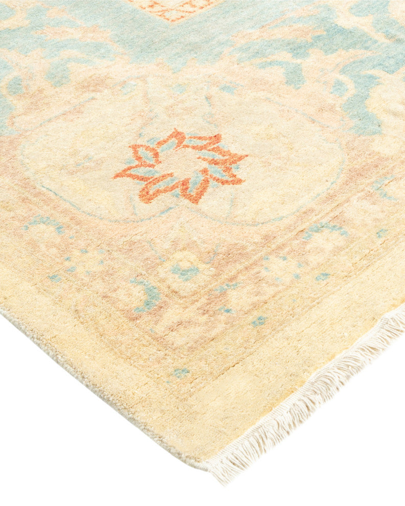 Alexandria, One-of-a-Kind Hand-Knotted Area Rug Ivory, 8'3"x10'9"