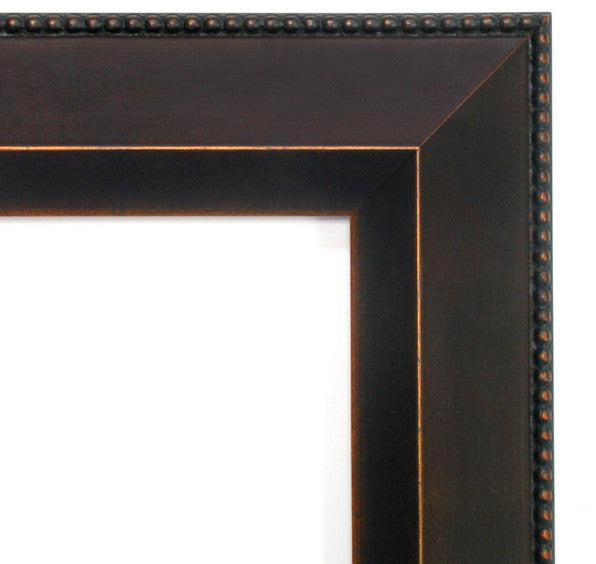 Signore Bronze Beveled Wood Wall Mirror - 32.25 x 26.25 in.