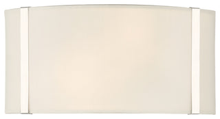 Fulton 2 Light Polished Nickel Wall Mount