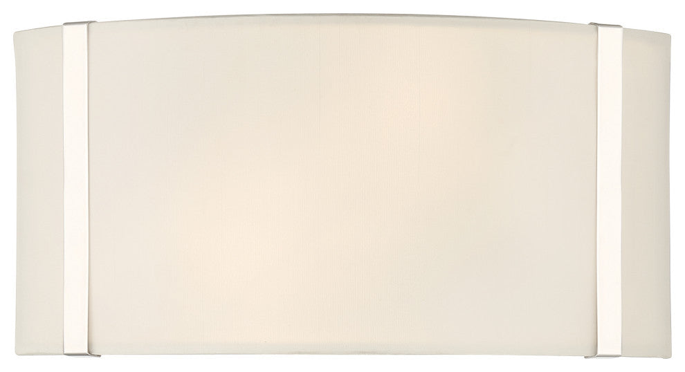 Fulton 2 Light Polished Nickel Wall Mount