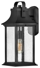 Hinkley Grant Medium Wall Mount Lantern, Textured Black