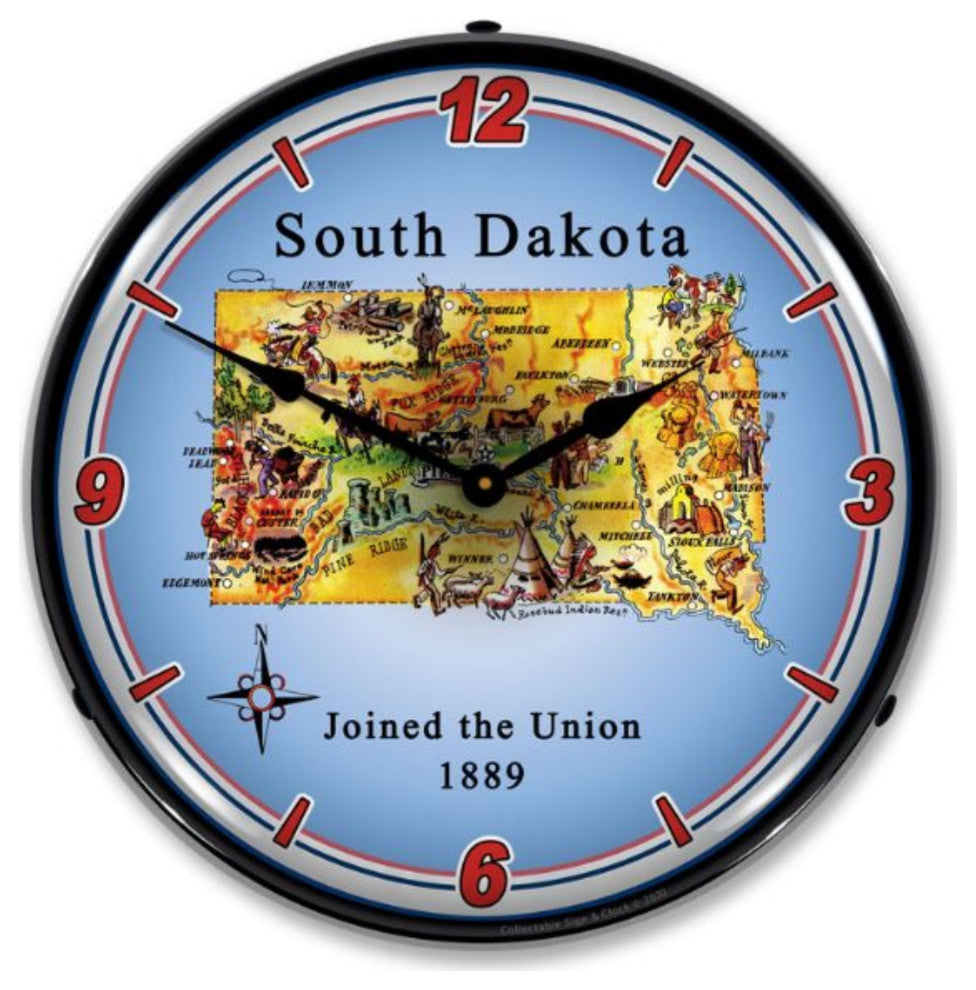 20041123 State of South Dakota Clock
