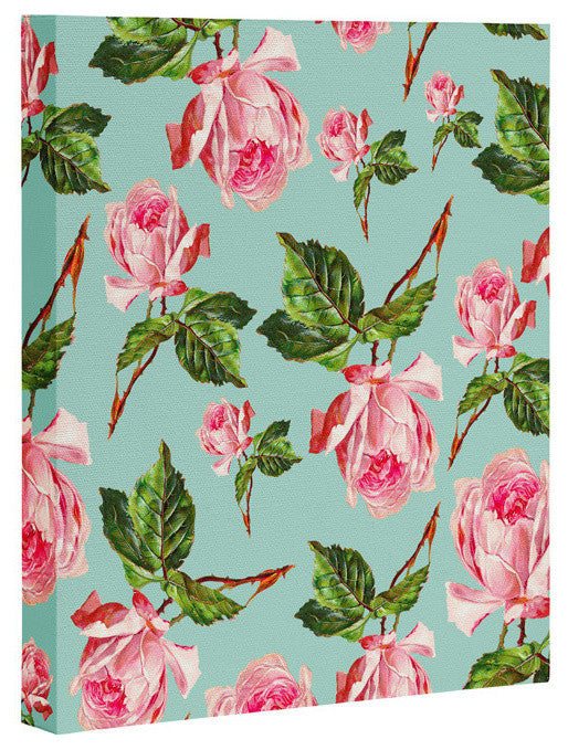 Deny Designs Allyson Johnson Prettiest Roses Art Canvas
