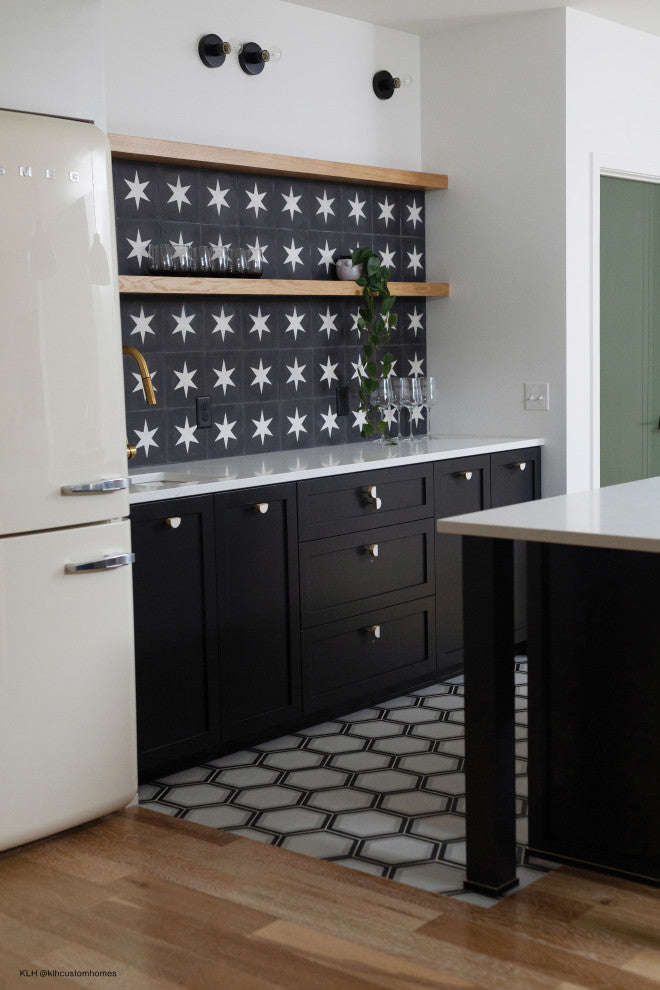 Bedrosians Allora Hexagon Matte Porcelain Tile 8.5"x10", Telaio