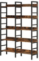 Tribesigns 5-Tier Industrial Bookshelf, Etagere Bookcase, Book Shelf,Bookshelves