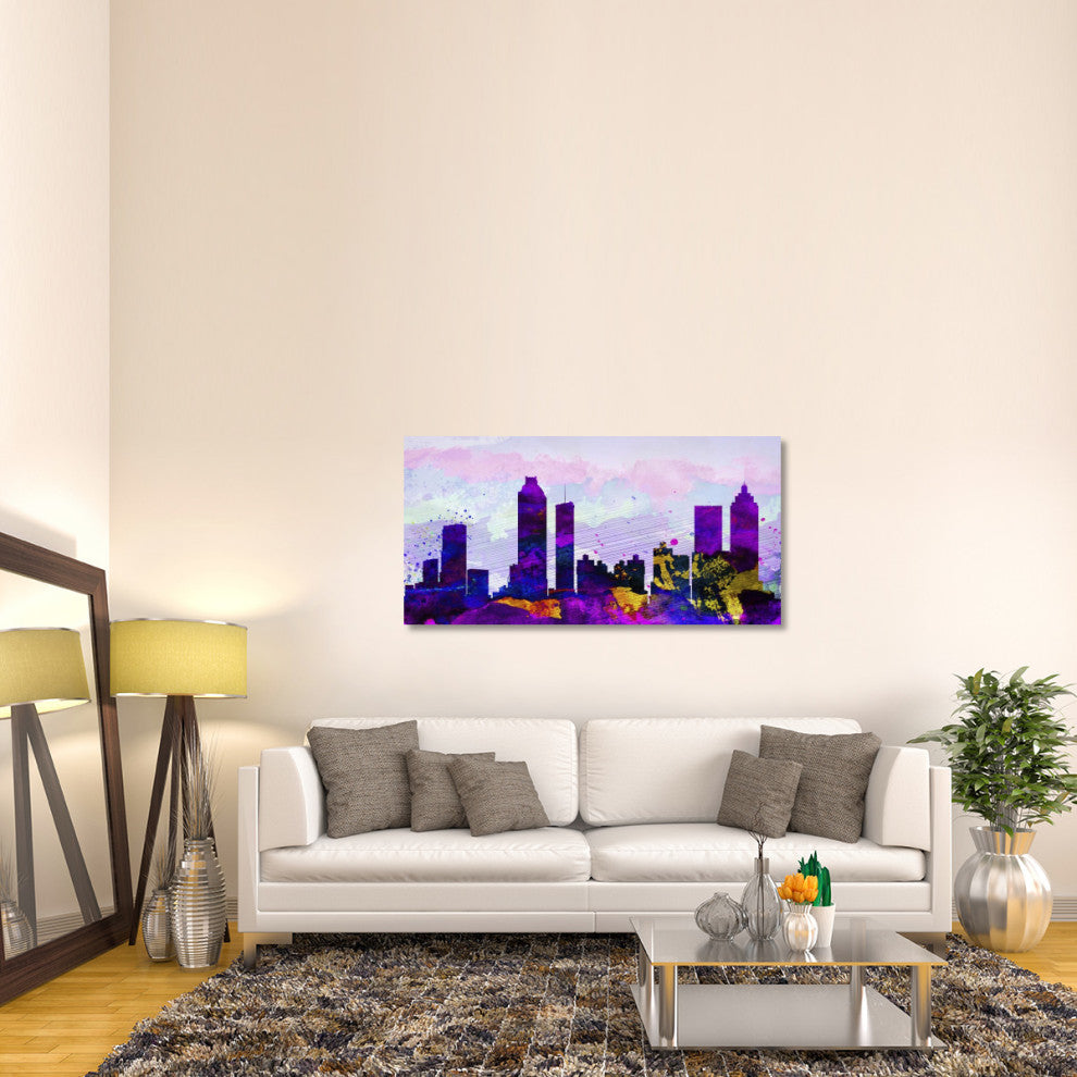 "Atlanta City Skyline" Fine Art Print