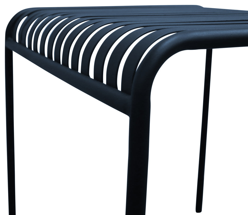 Enid Outdoor Table, Dark Blue