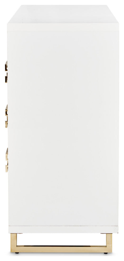 Palm Gate Dresser, Cloud White