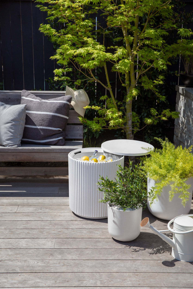 Veradek Chill Side Table, White