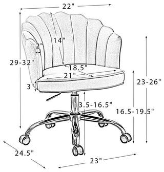 Task Chair, Ivory