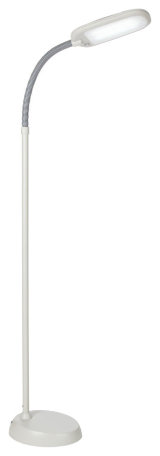 Brightech Litespan LED 2nd Edition Reading Floor Lamp with Cool, Soft & Warm, Al
