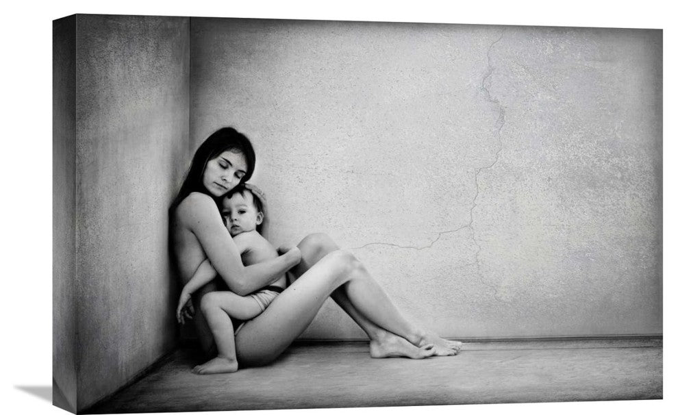 "Mothers Protection" Stretched Canvas Giclee by Tatyana Tomsickova, 22x15"