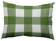 Buffalo Plaid Accent Pillow, Scallion, 14"x20"