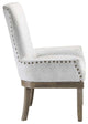 Acme Landon Arm Chair 1PC Gray Linen