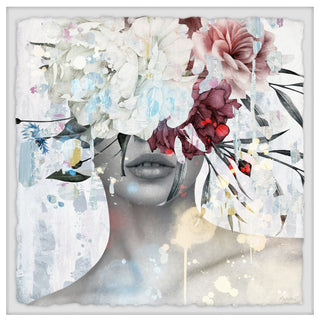 "Pretty and Classy" Framed Painting Print, 32x32