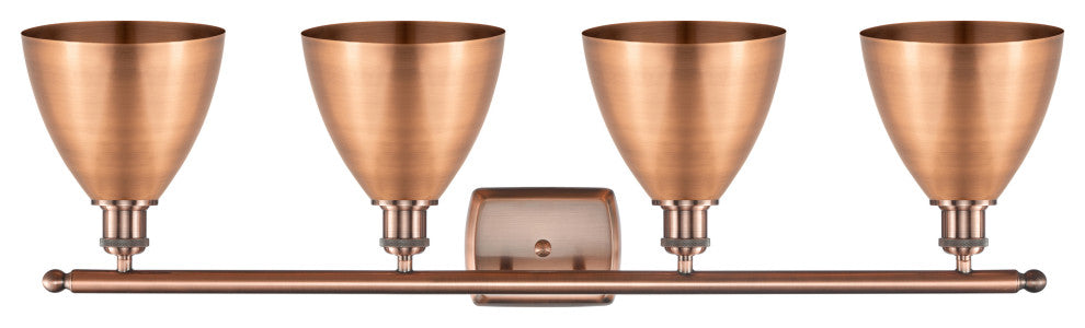 Ballston Dome Bath Vanity Light, Antique Copper, Antique Copper