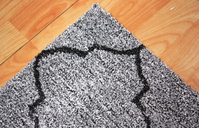 Patio 8393-900 Area Rug, Gray, 8''x11''