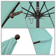 Fiberglass Umbrella Bronze, Spectrum Mist