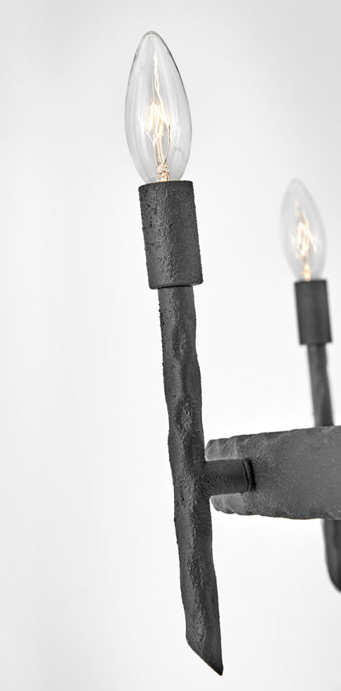 Hinkley Tress Medium Single Tier, Forged Iron