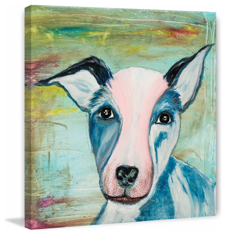 "Zula" Painting Print on Wrapped Canvas, 48"x48"