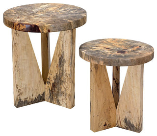 Uttermost Nadette Nesting Tables, Set of 2, Natural