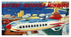 "Battery Operated Monorail "Rocket Ship" Print by Retrorocket, 46"x24"