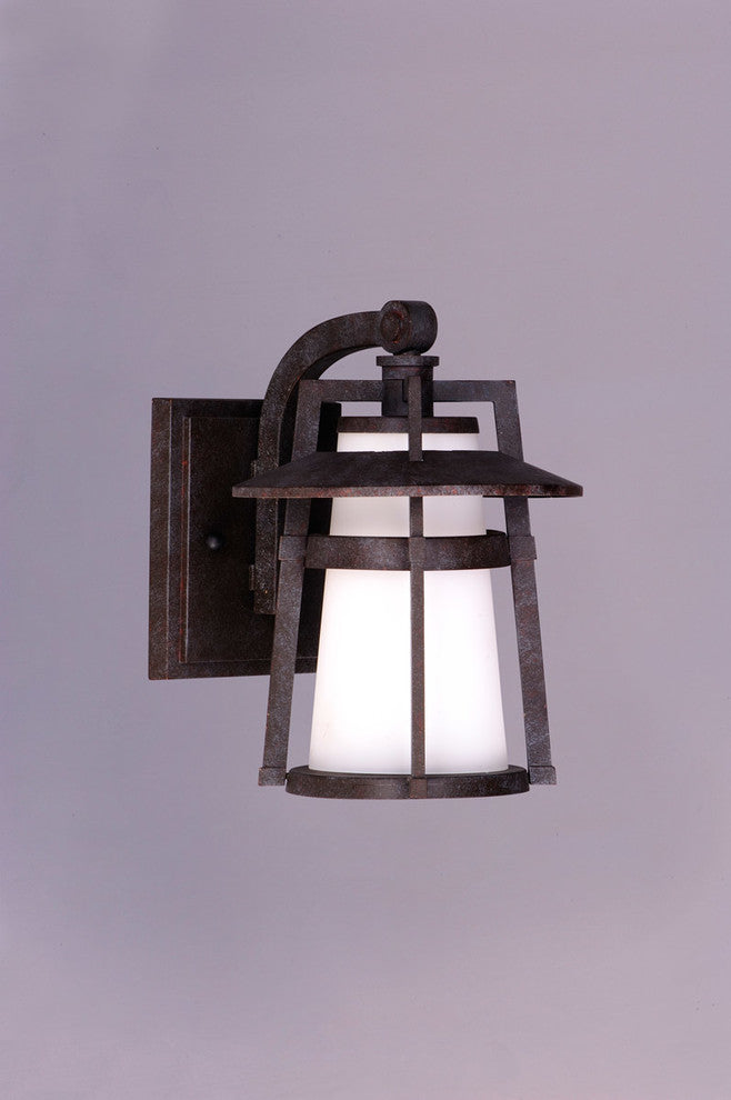 Maxim Lighting Calistoga 1-Light Outdoor Wall Lantern in Adobe - 3532SWAE