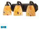 ELK Lighting Bath And Spa 3-Light Vanity Light - 570-3B-YW-LED