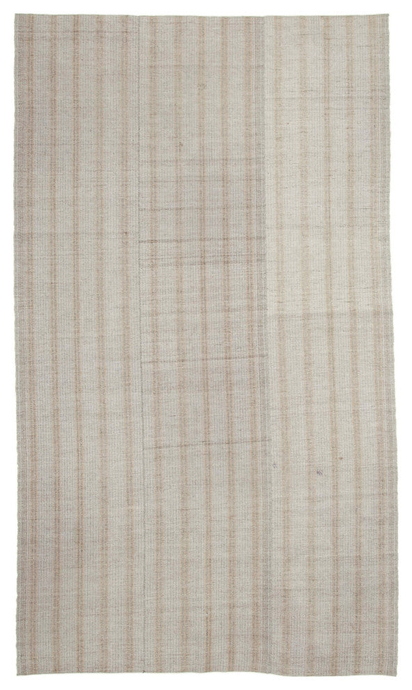Rug N Carpet - Handmade Oriental 6' 5'' x 11' 8'' Contemporary Wool Kilim Rug