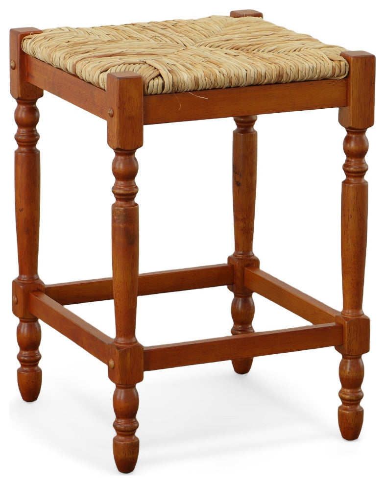 Thomasville Rta 24" Counter Stool, Walnut
