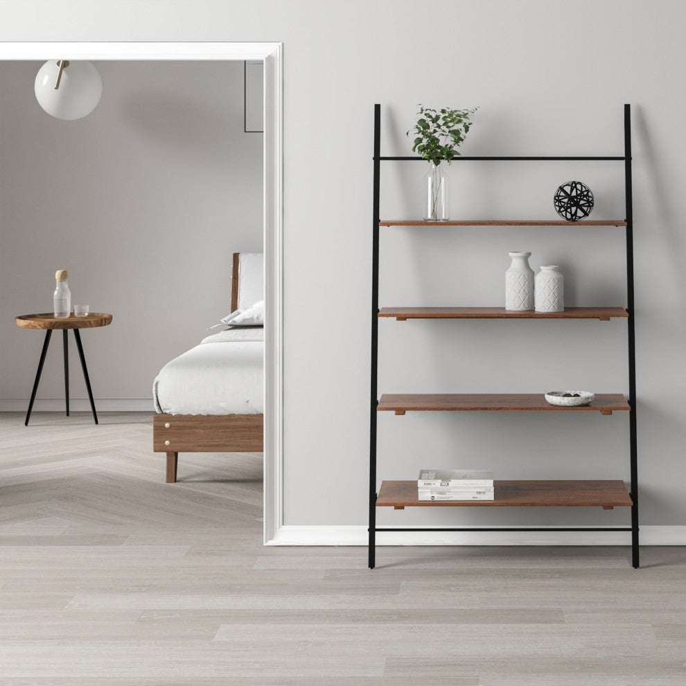 Lasalle Ladder Shelf, Walnut