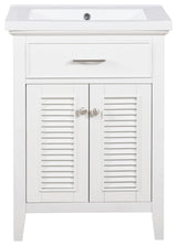 Cameron 24" Single Sink Vanity, White