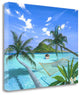 Tropical Paradise 2 Giclee Wrap Canvas Wall Art