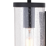 Morgan Park 16"H Outdoor Wall Light Matte Black