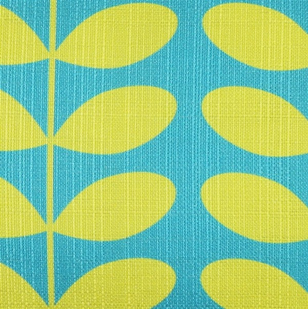 Pillow Decor - Mid-Century Modern Turquoise Throw Pillow 12x20