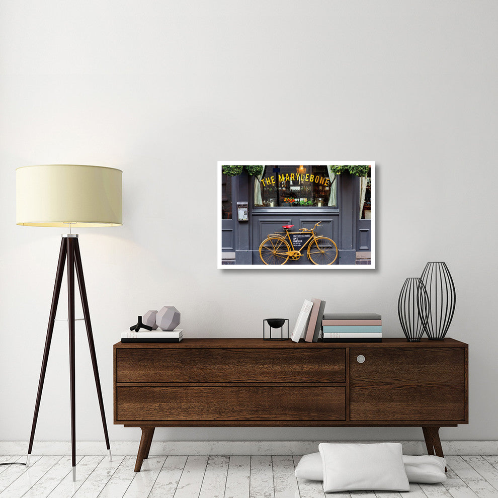 "Marylebone Bike" Digital Paper Print by Keri Bevan, 38"x26"